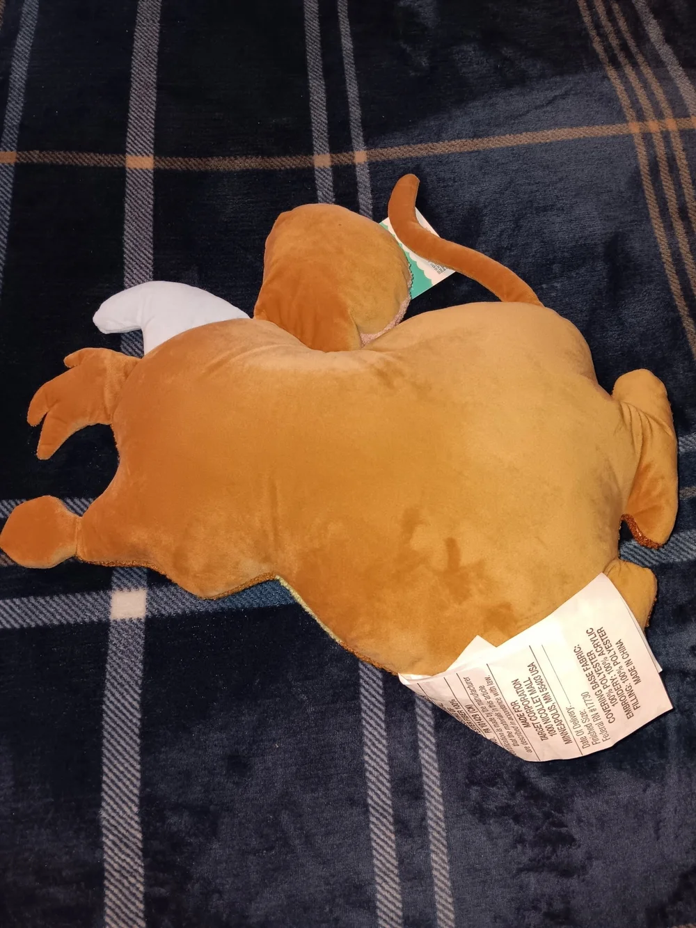 Disney Gusgus Orange and Light Green Plush Mouse ( Price Is Firm)